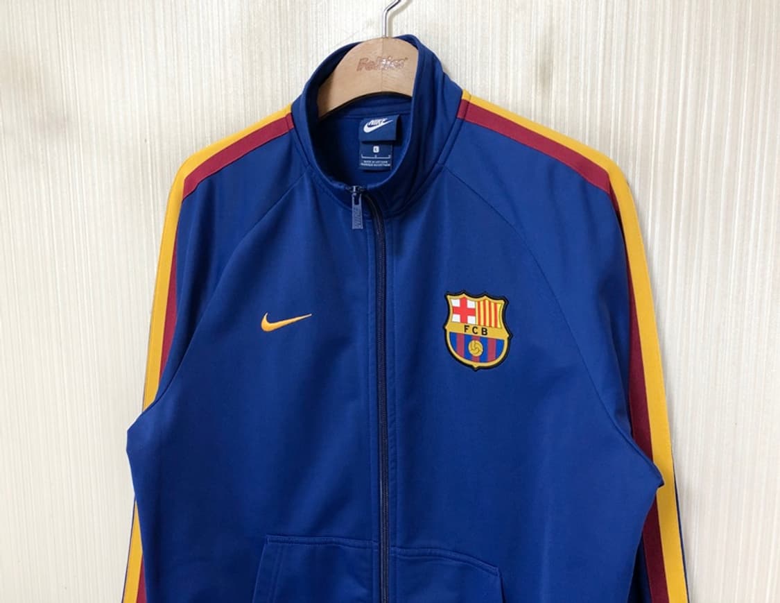 나이키 FC바르셀로나 트레이닝자켓/트랙슈트 L(해외) 상품이미지6