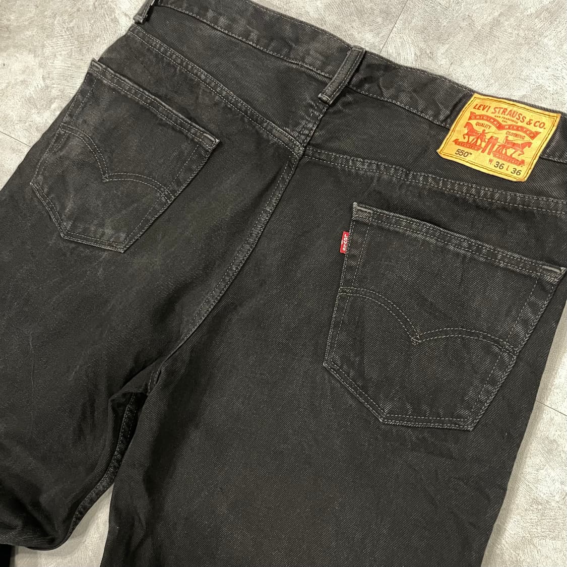 Levis550 블랙진 (36X36) 상품이미지2