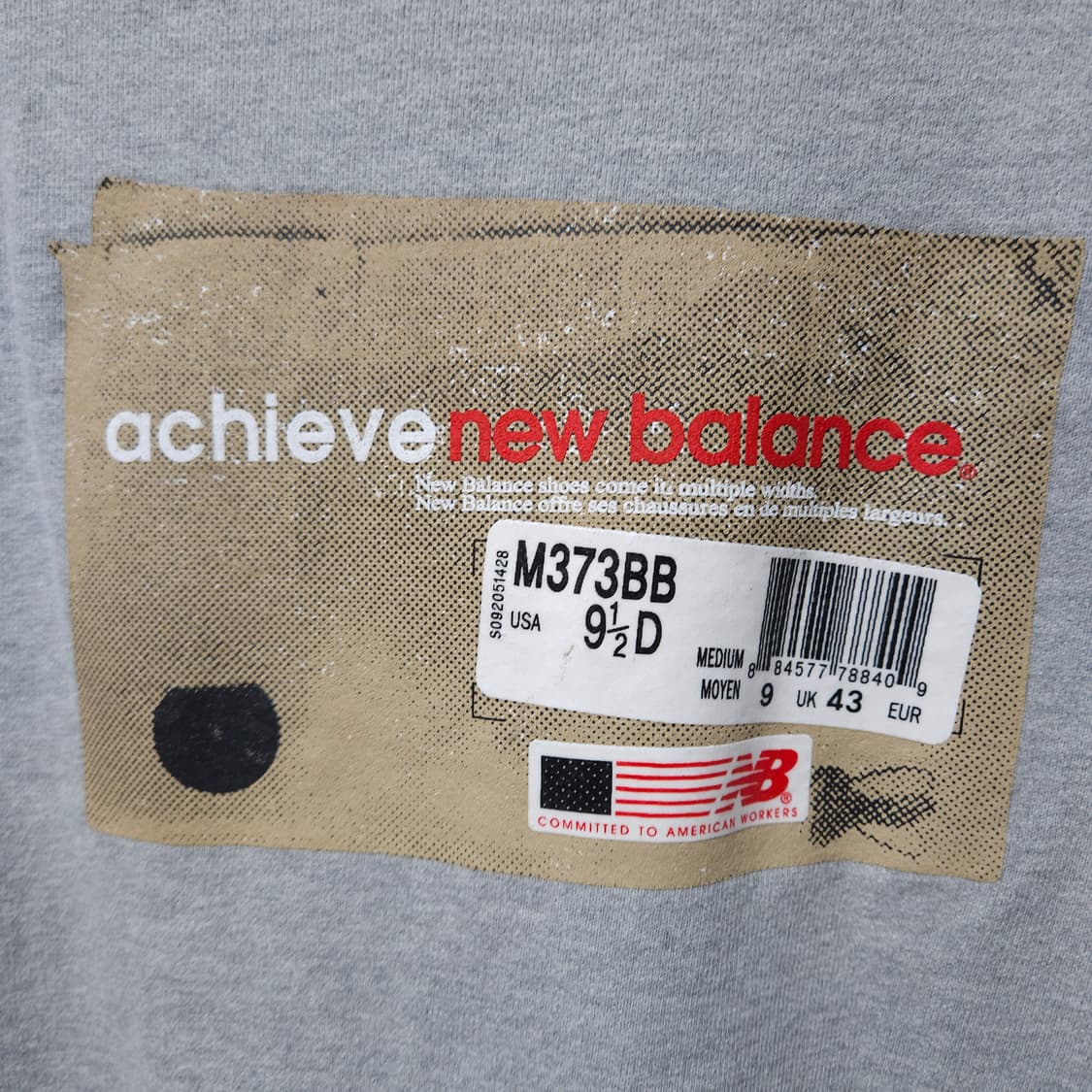 90 ) 뉴발란스 여성 회색 후드집업 상품이미지4