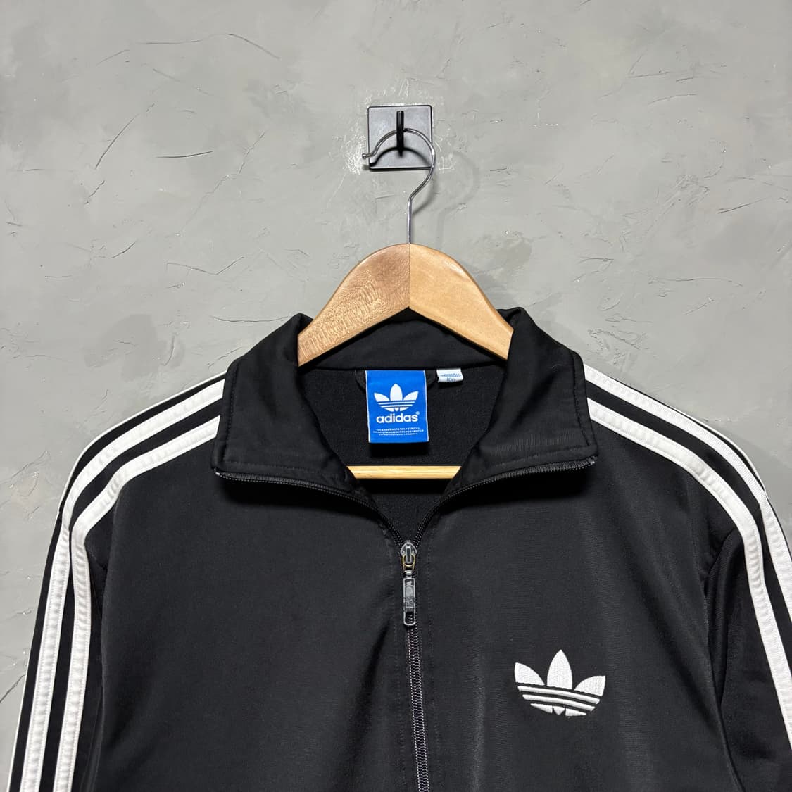 아디다스 파이어버드 져지 트랙탑 검정 상품이미지2