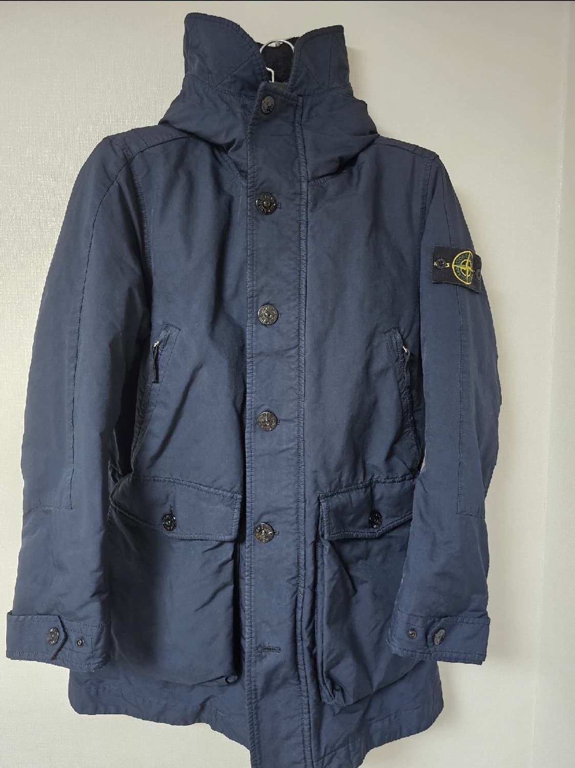 스톤아일랜드 다비드tc 롱패딩(M/100/정품 상품이미지2