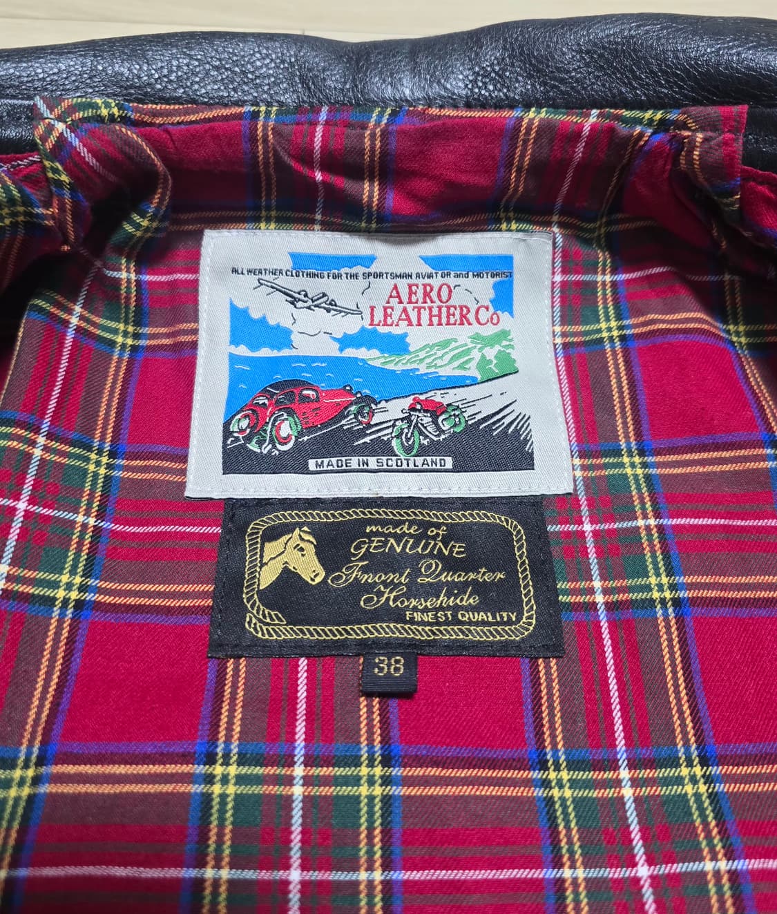 에어로레더 하이웨이맨 랜덤워크버전 38사이즈 상품이미지9