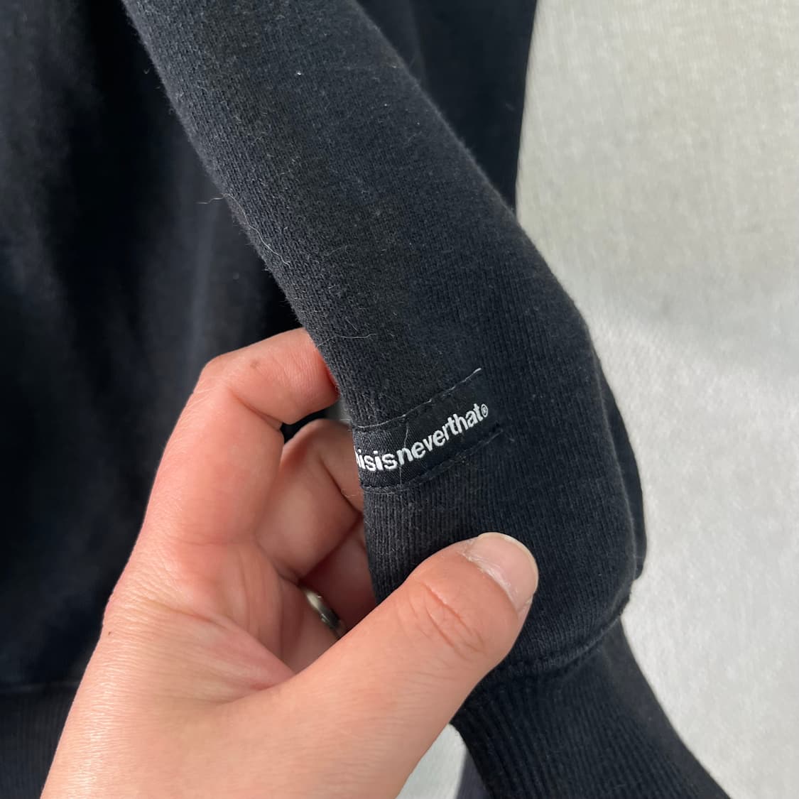 95 디스이즈네버댓 빅로고 맨투맨  상품이미지5