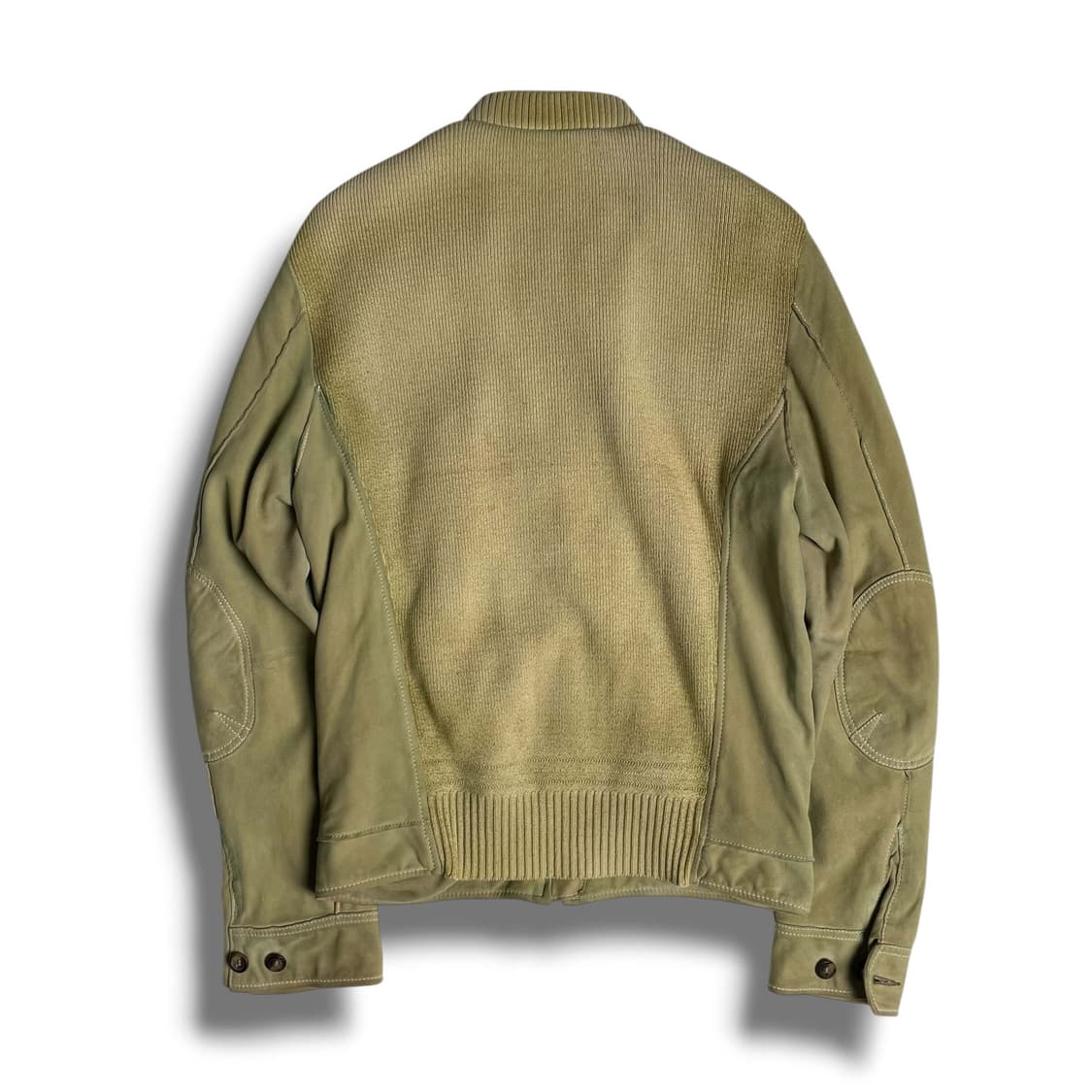 Diesel 양가죽 스웨이드&립 레이어드 자켓 상품이미지6