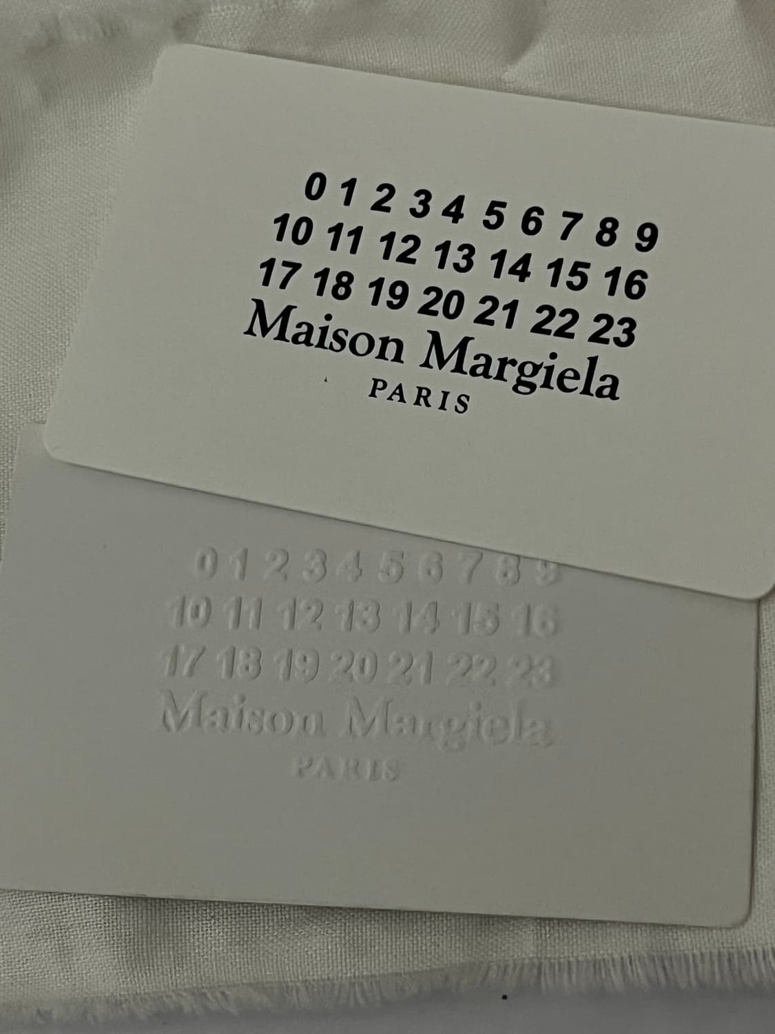 Margiela Twisted Number Ring Necklace 상품이미지4