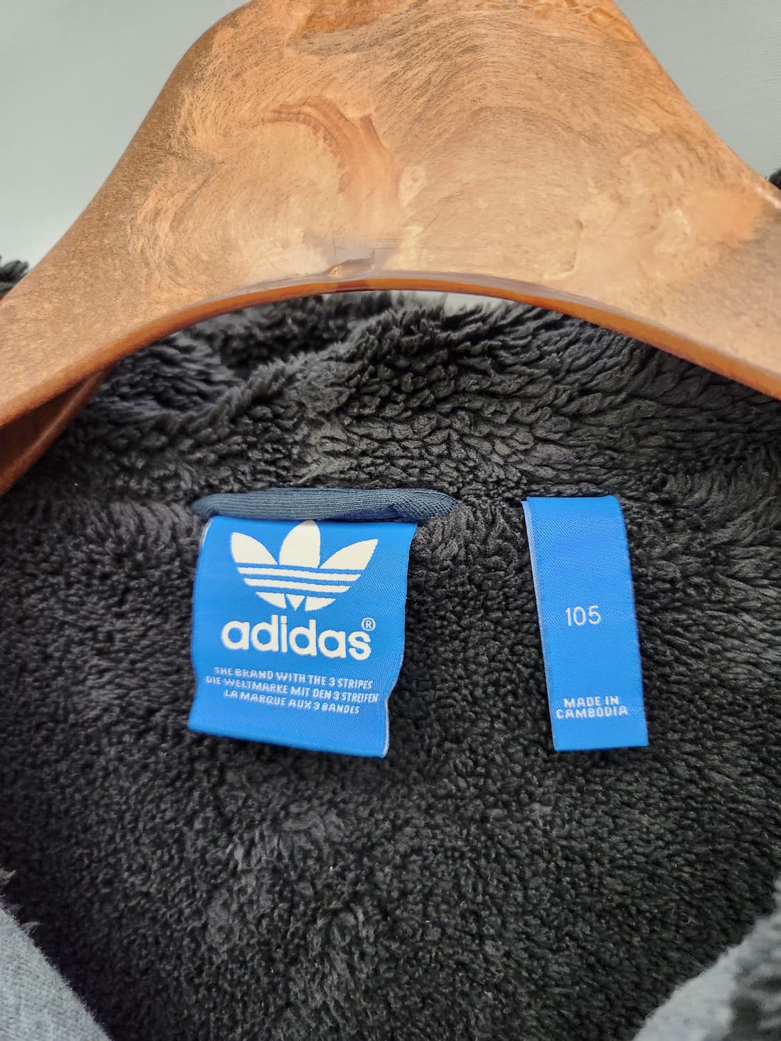 아디다스 오리지널 기모 후드집업 상품이미지4