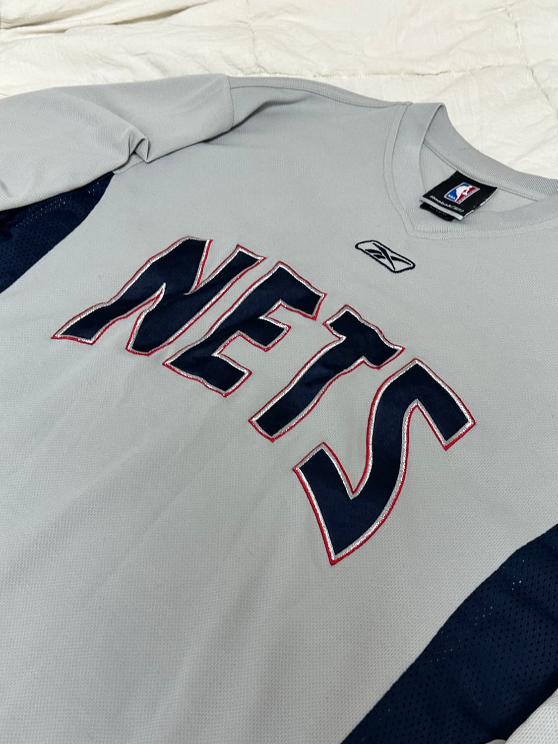 00s 리복 NBA 뉴져지 네츠 긴팔 롱슬리브 상품이미지7