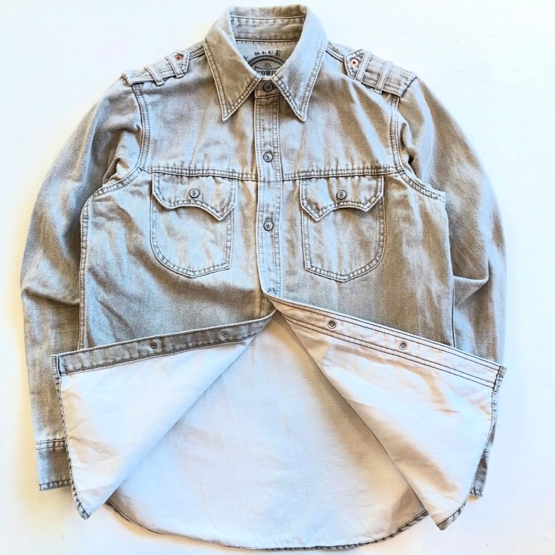 에드윈 워시드 데님 자켓 상품이미지4