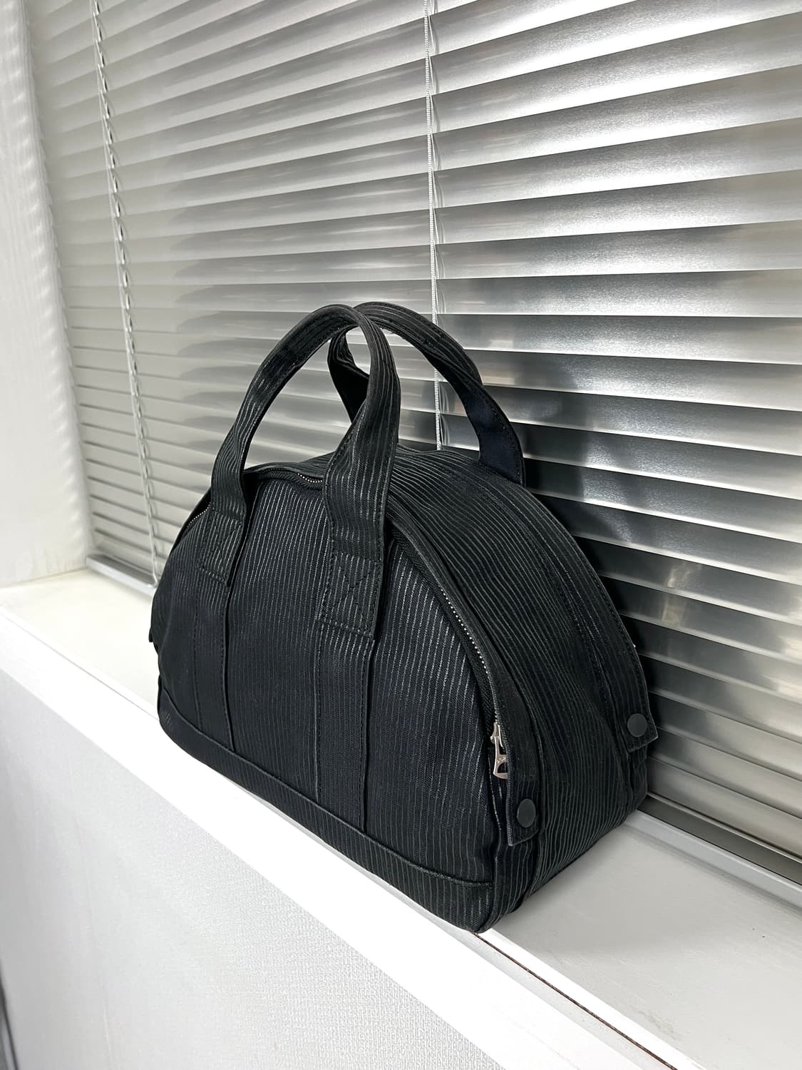 PORTER-TOTE BAG M (Washed Stripe Black) 상품이미지4