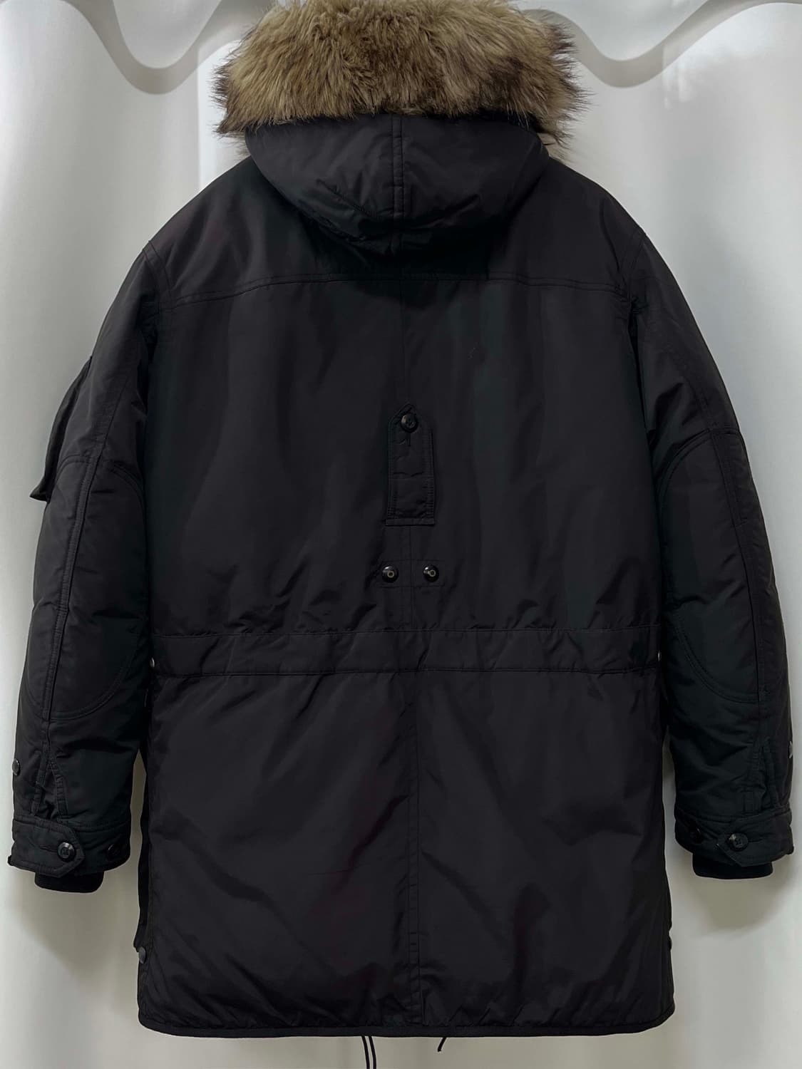 폴로 랄프로렌 캐나다군 IECS 콜드웨더 블랙 다운파카 자켓 상품이미지2