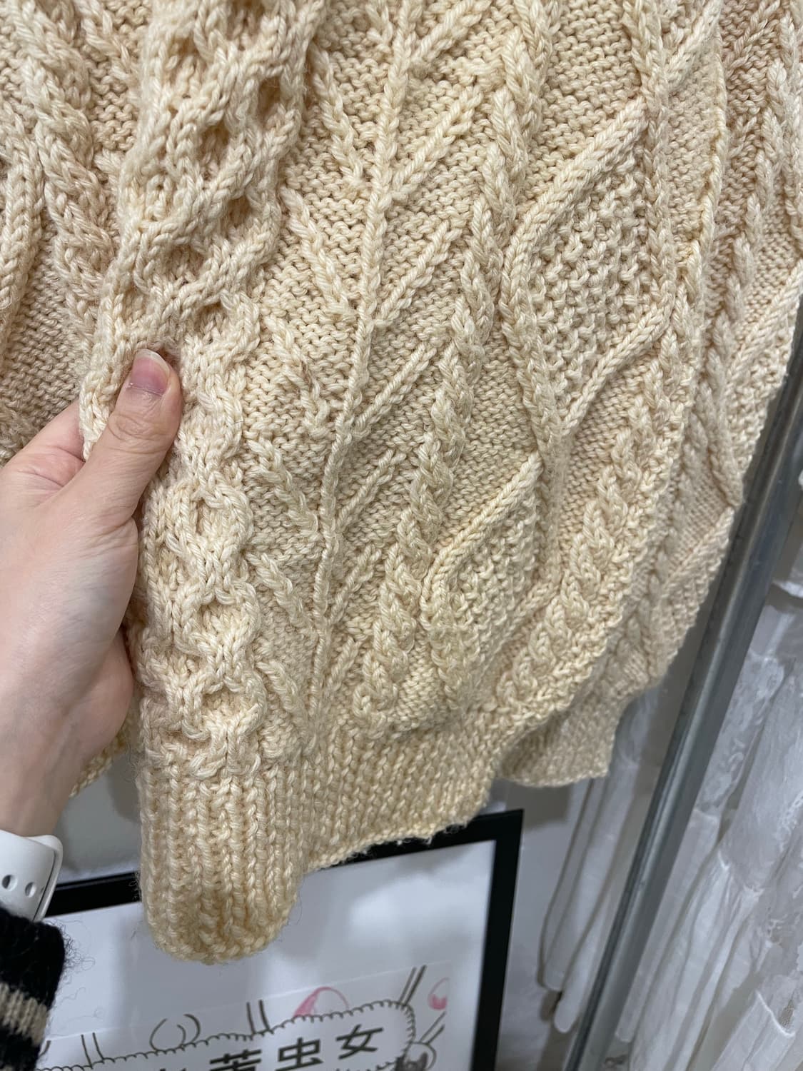 피셔맨 꽈배기 울 니트 상품이미지9