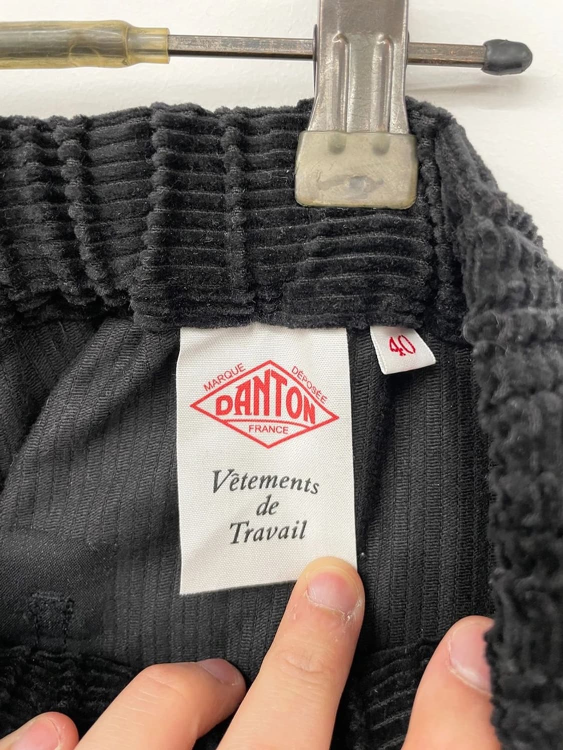 단톤 Danton 23FW 코듀로이 웨빙 벨트 팬츠 PN9908 상품이미지5