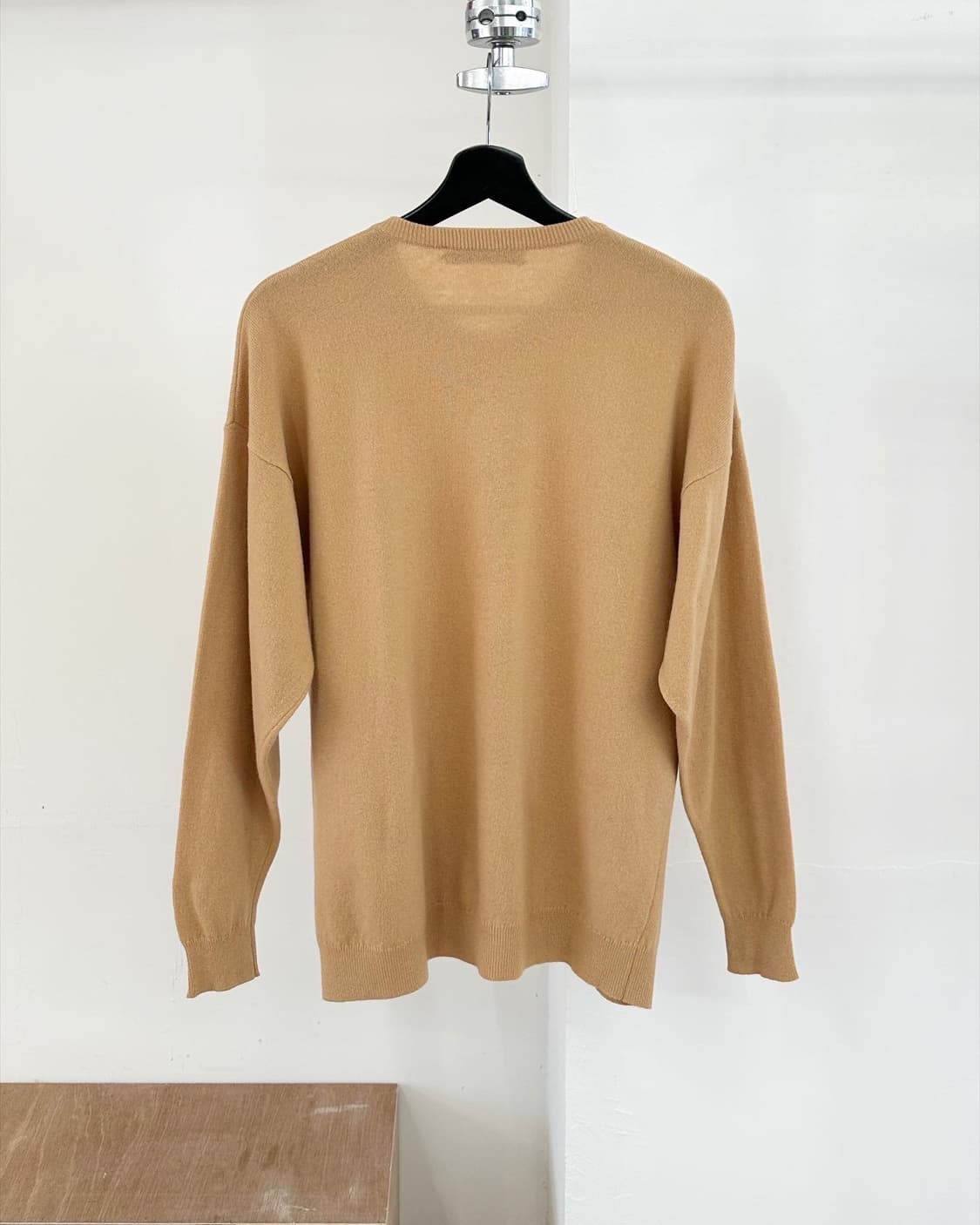 버버리 베이지 금장 울 가디건  상품이미지7