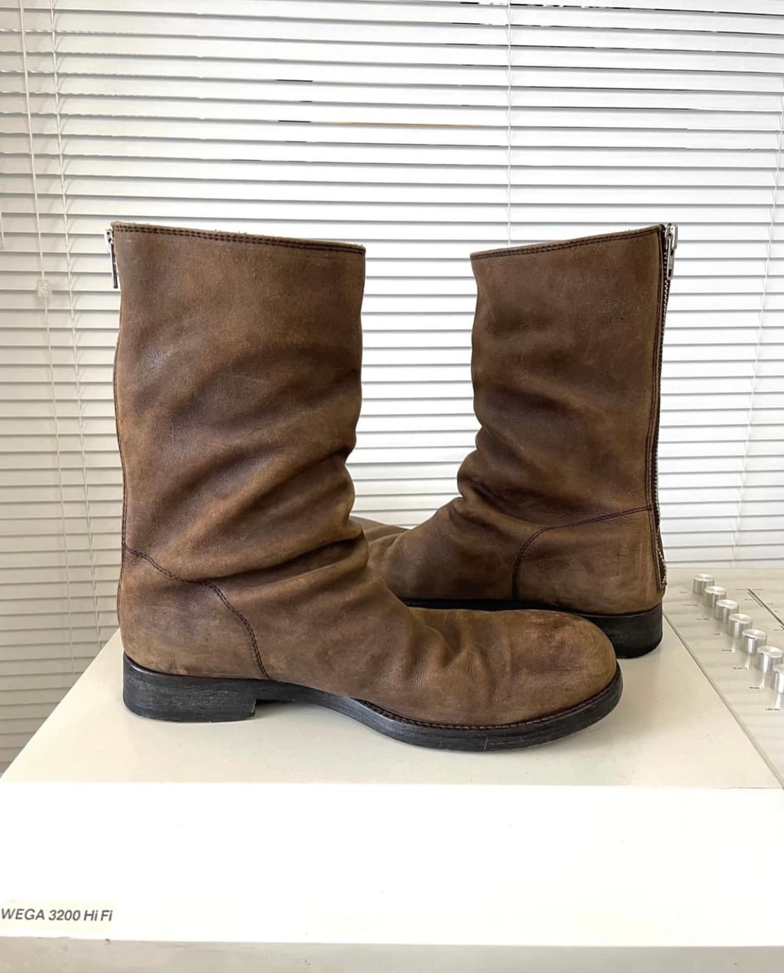 드레이프 레더 부츠 상품이미지6