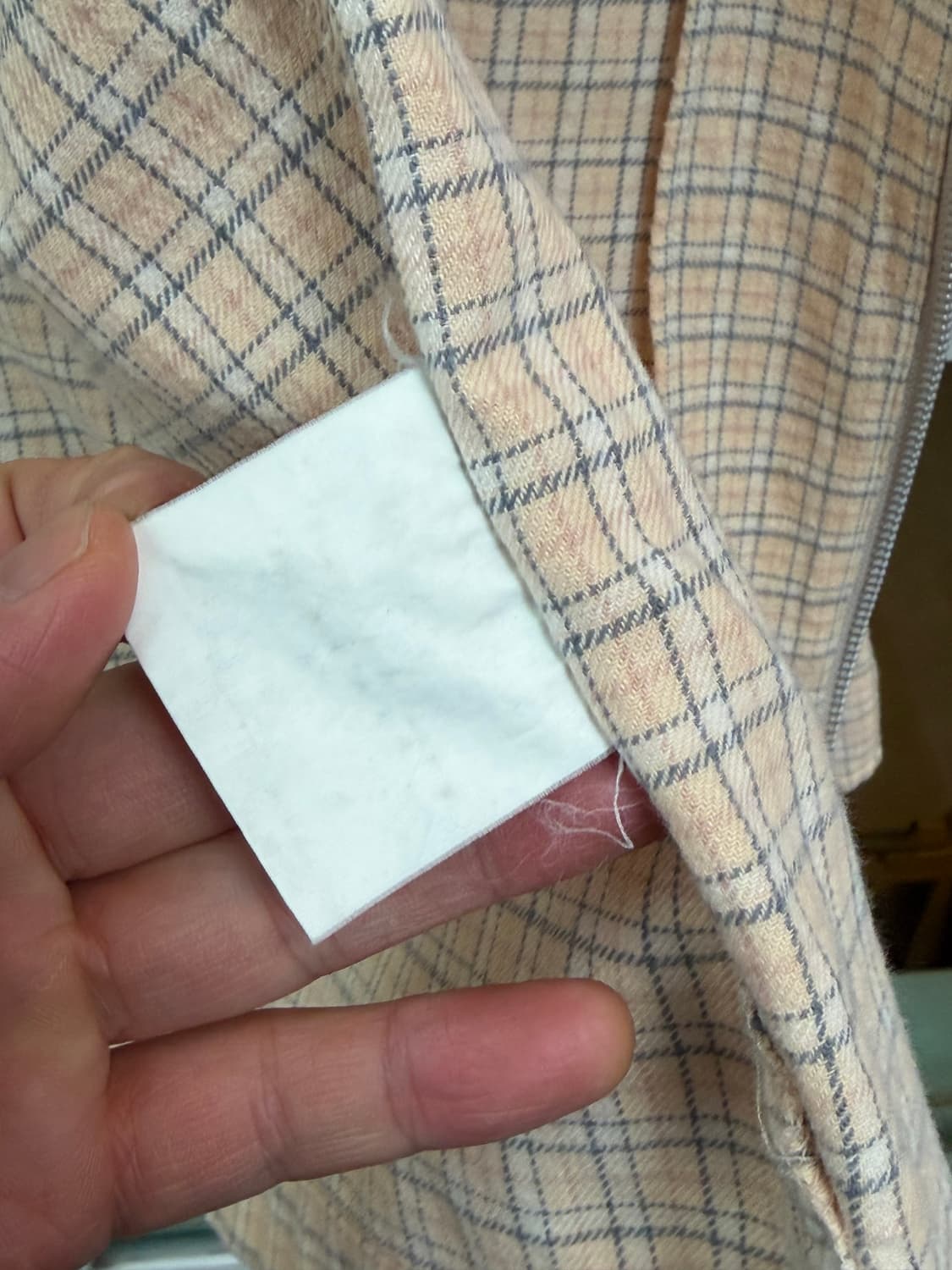 Cubic Measure 체크 셔츠 집업 자켓 L 상품이미지5