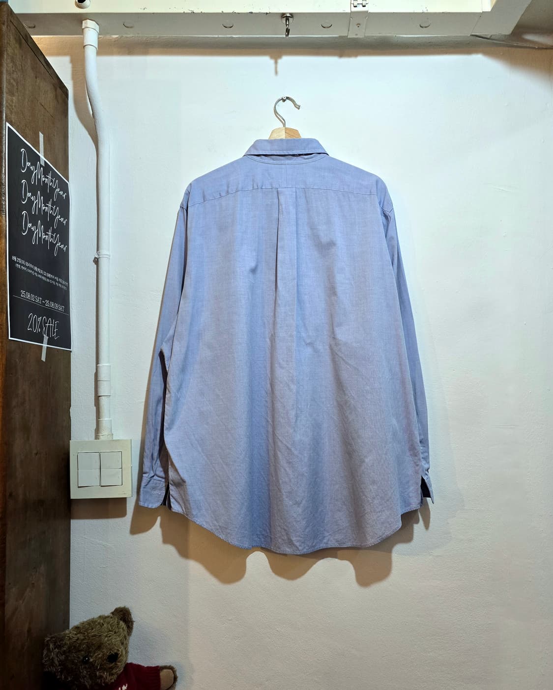 폴로 Classic Fit 셔츠 블루 (Polo) 상품이미지2