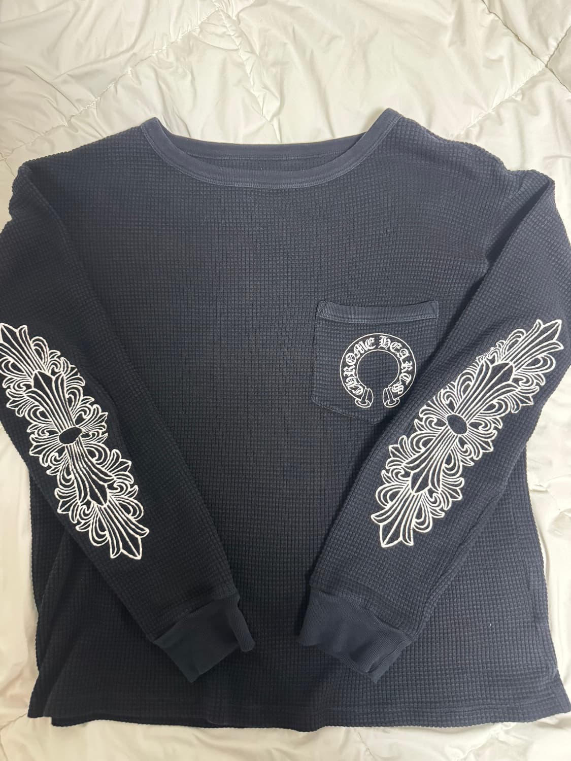 [정품]  크롬하츠 와플 롱슬리브 S 상품이미지2