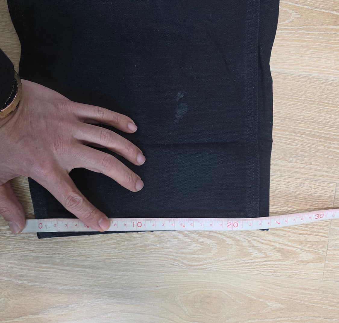 빈티지 칼하트 B136 블랙 더블니 팬츠 42x32 상품이미지7