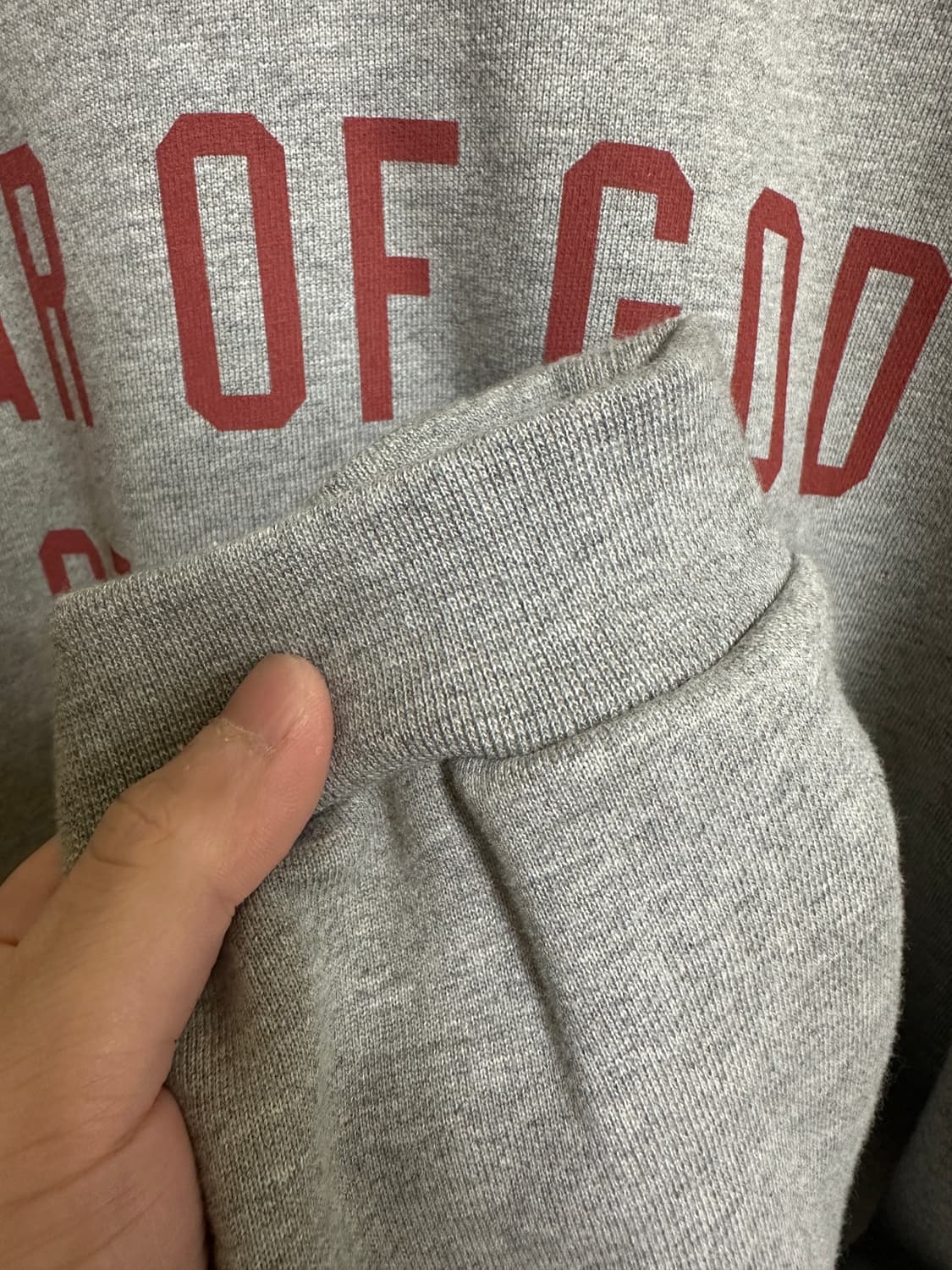 24FW 에센셜 피어오브갓 스테이트 후드티 M 상품이미지2