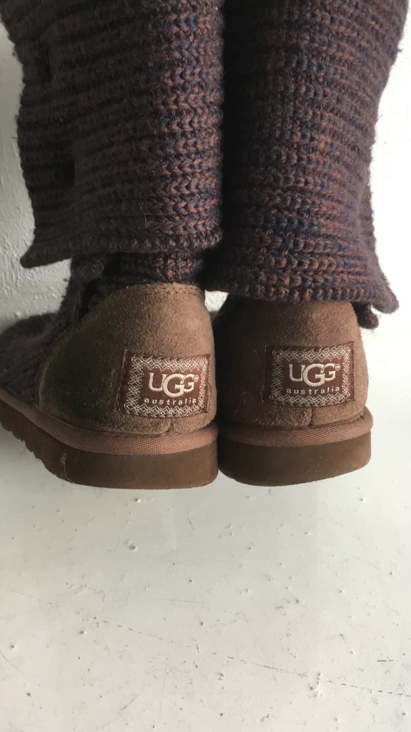Ugg knit boots puple&red 상품이미지5
