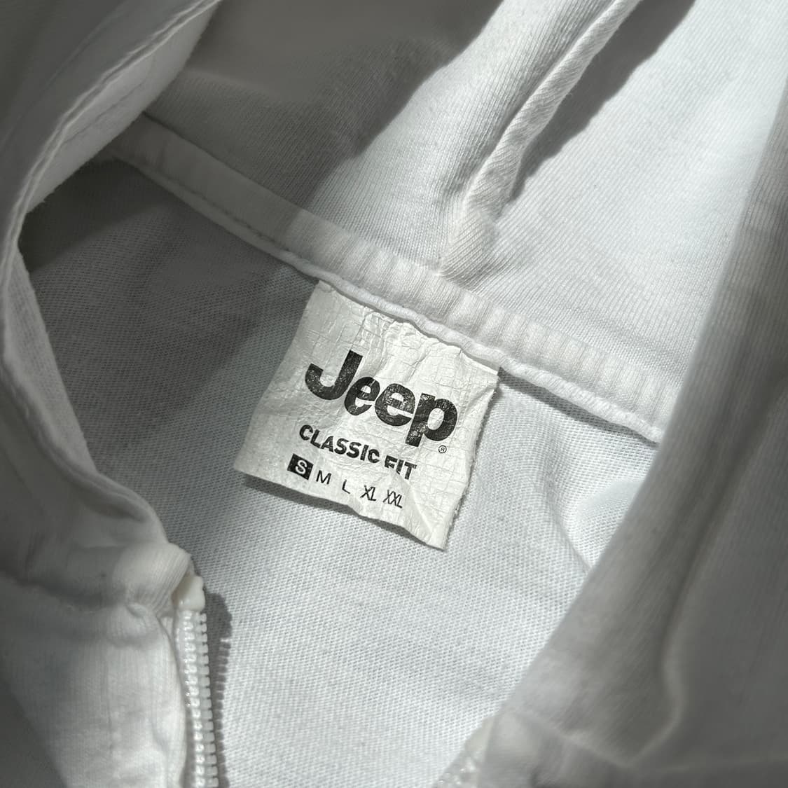 Jeep 화이트 빅로고 후드집업 상품이미지9