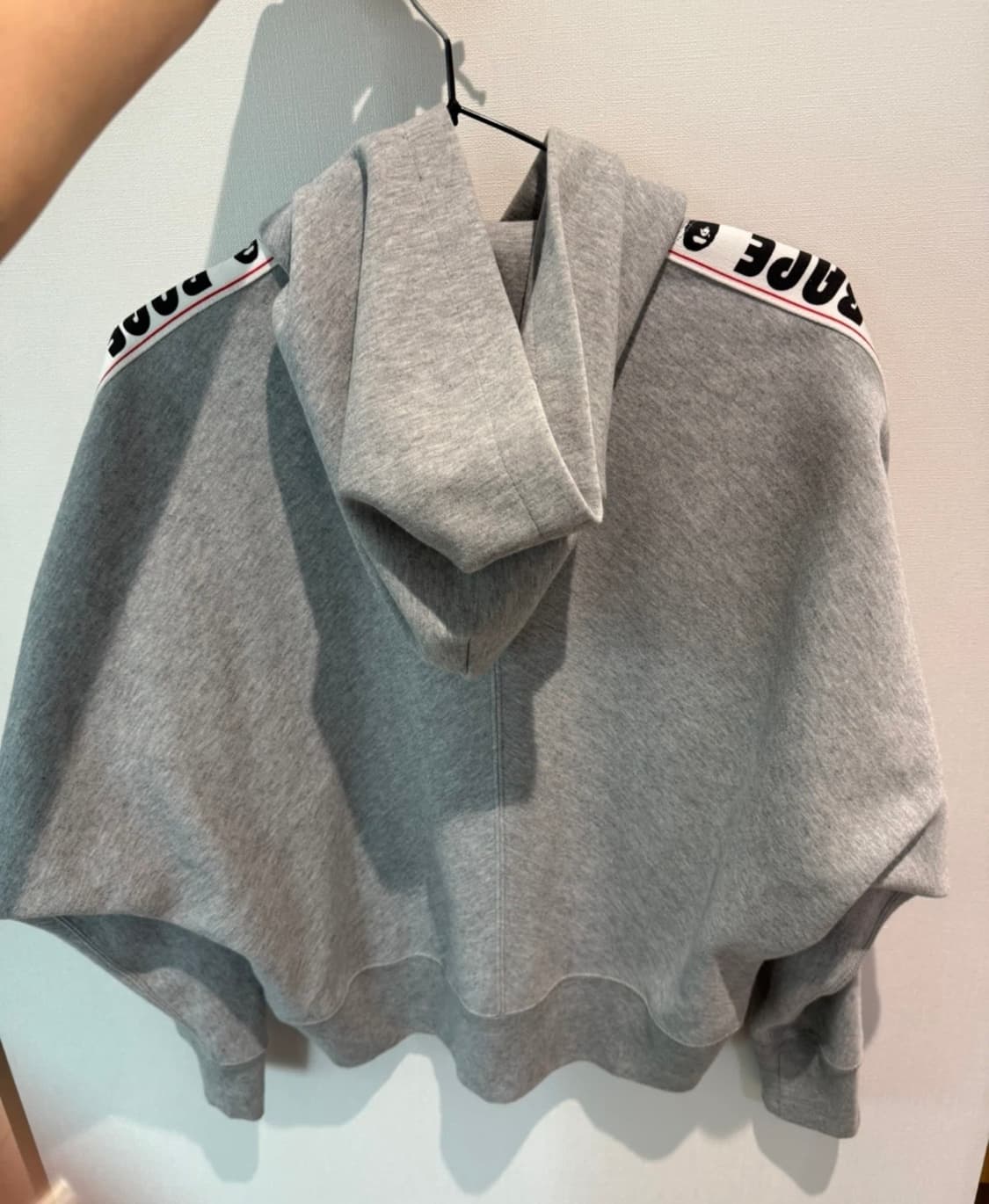 Bape 테이핑 그레이 후디 상품이미지3