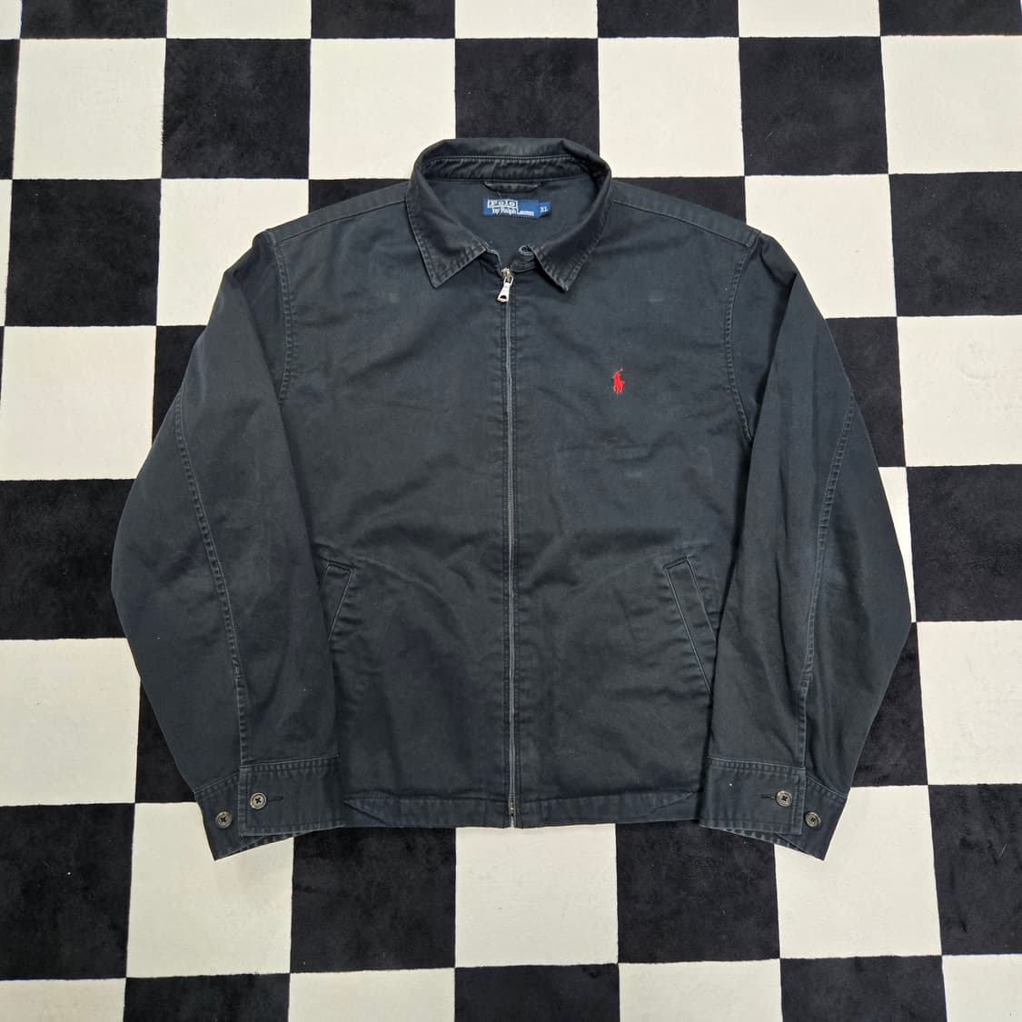 XL 폴로랄프로렌 블루종 자켓 블랙 상품이미지1