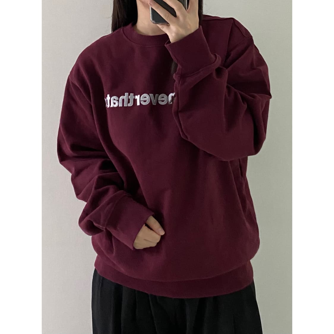 디스이즈네버댓 맨투맨 상품이미지2