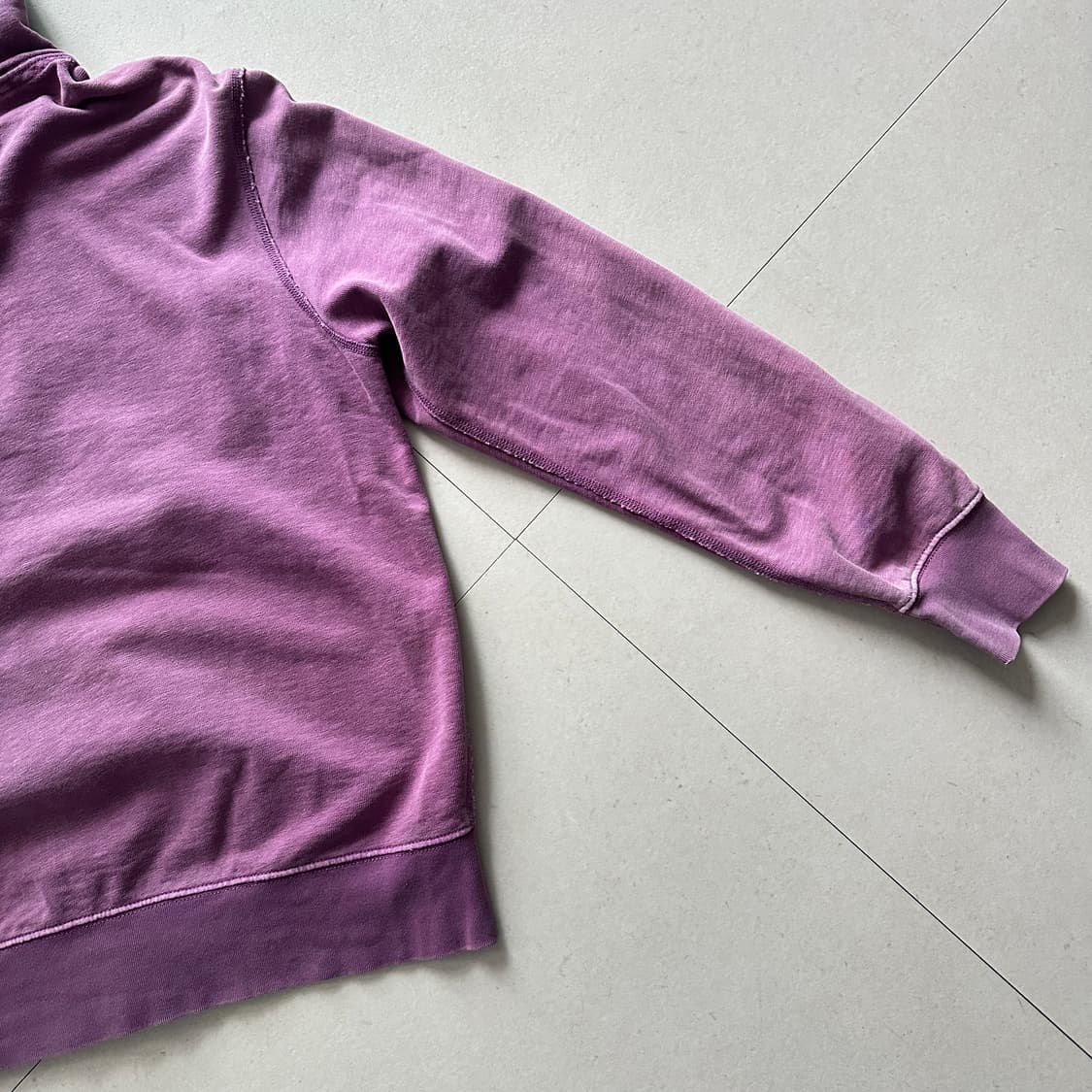 폴로 랄프로렌 가먼트 다잉 후드집업 퍼플 L(100) 상품이미지9