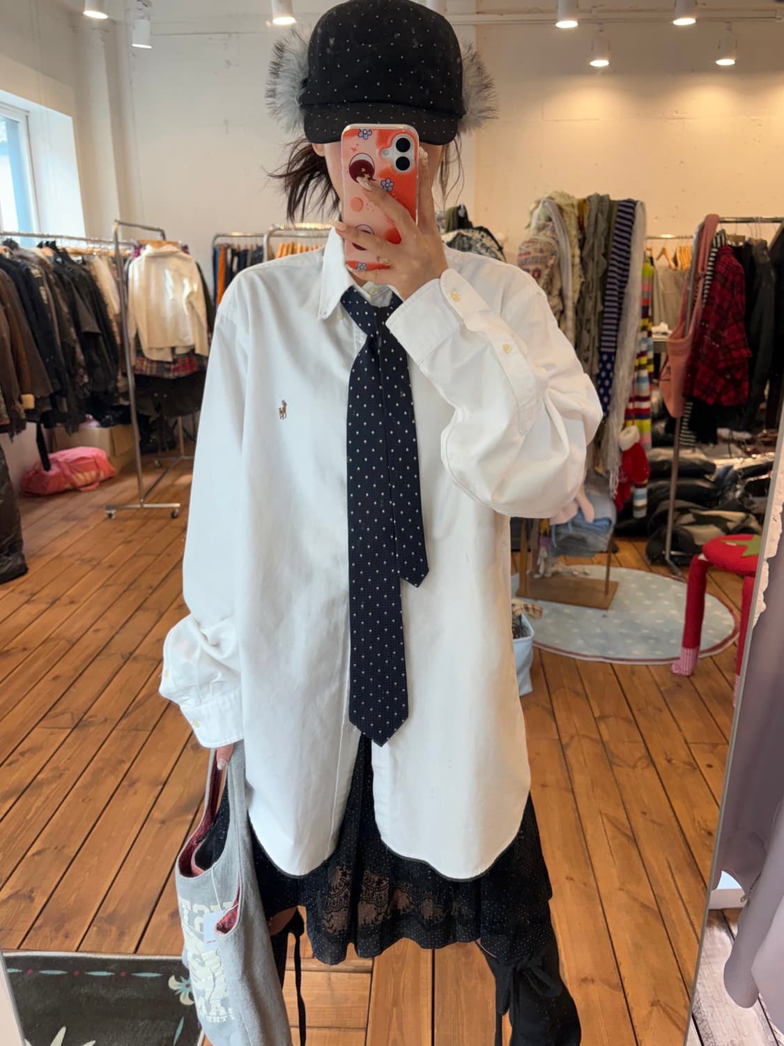 폴로 화이트 셔츠 상품이미지2