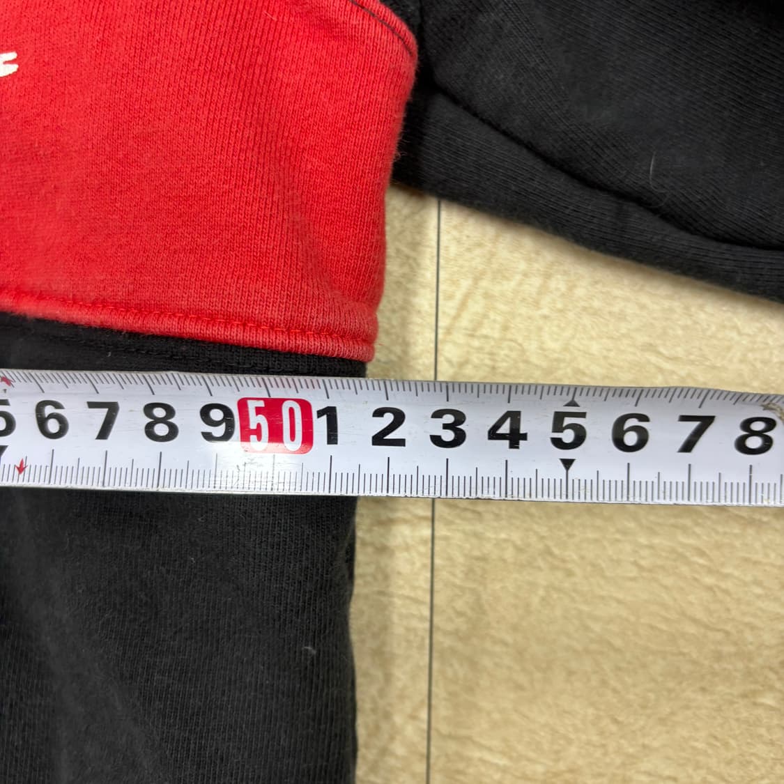휴먼비잉 빅로고 투톤 후드티 상품이미지5