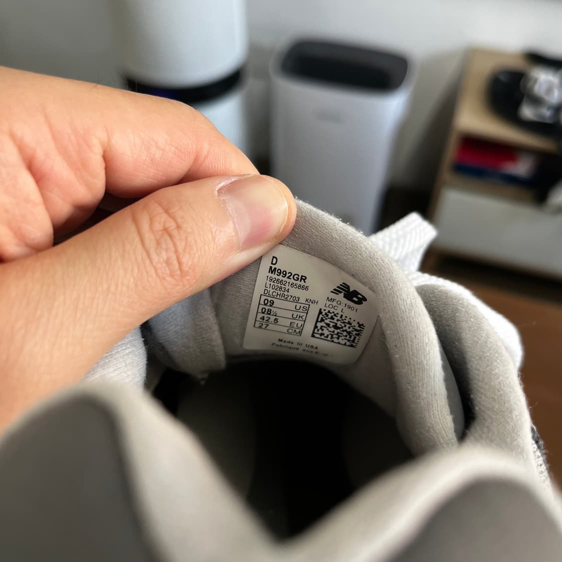 뉴발란스 992 발볼D 270mm 상품이미지7