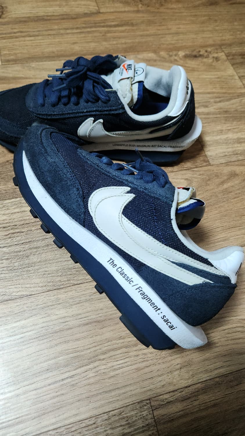 # 나이키 사카이 프라그먼트 LD와플 네이비 270mm 265mm 급처 상품이미지10