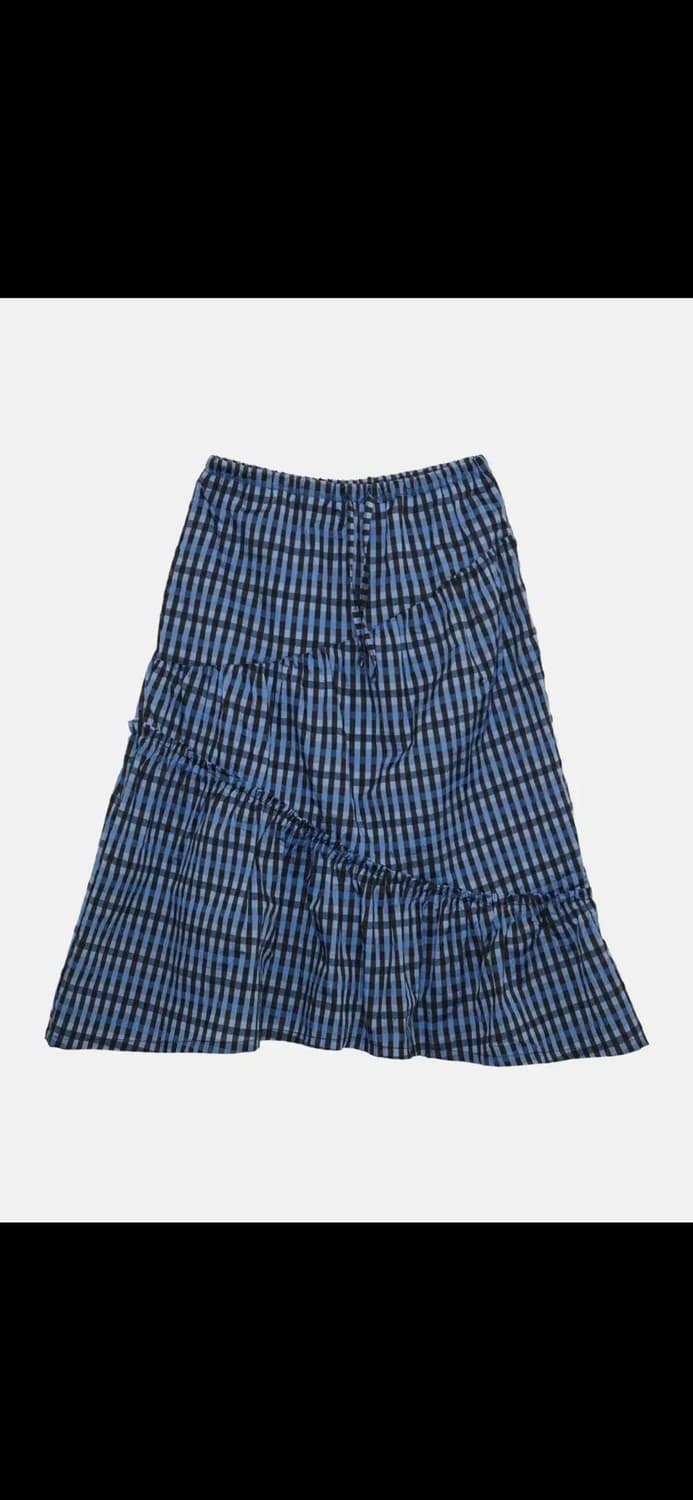 엔조블루스 셔링 밴딩 스커트  상품이미지1