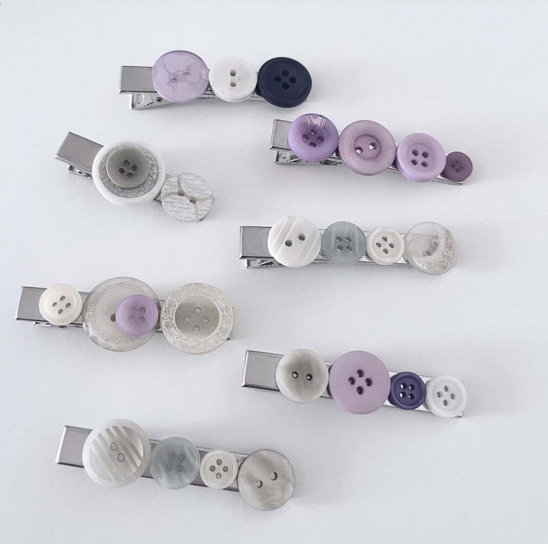 One&Only Button Hair-pin 단추 헤어핀 상품이미지5