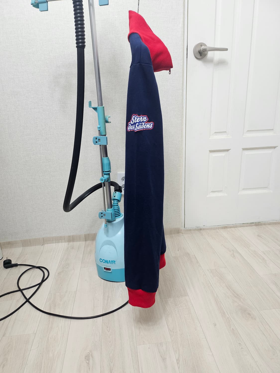 (105)☆초희귀☆아디다스 파이어버드 바이에른뮌헨[네이비]빅로고트랙탑져지 상품이미지4