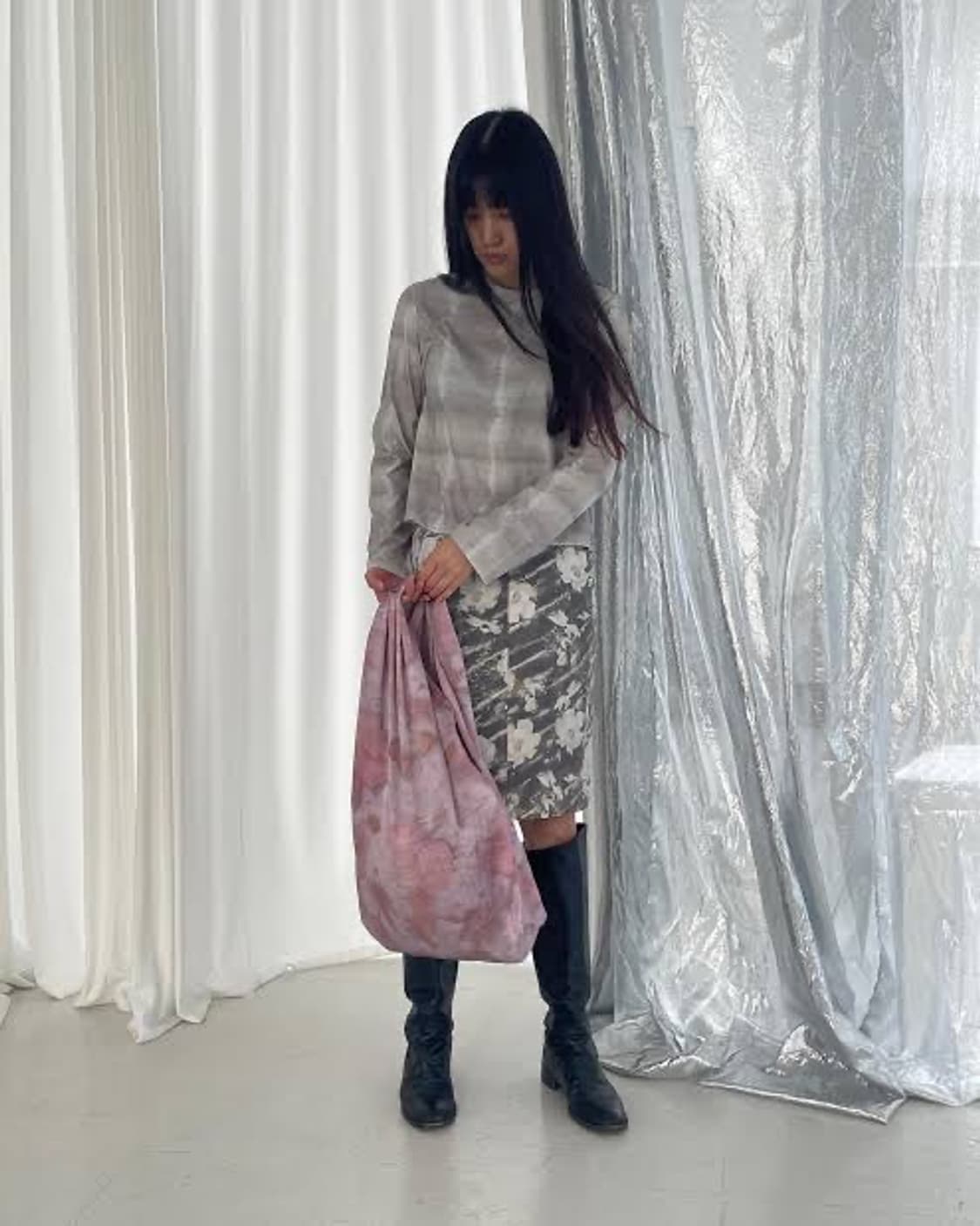 티크 TEAK PEAR FLOWER SKIRT 상품이미지3