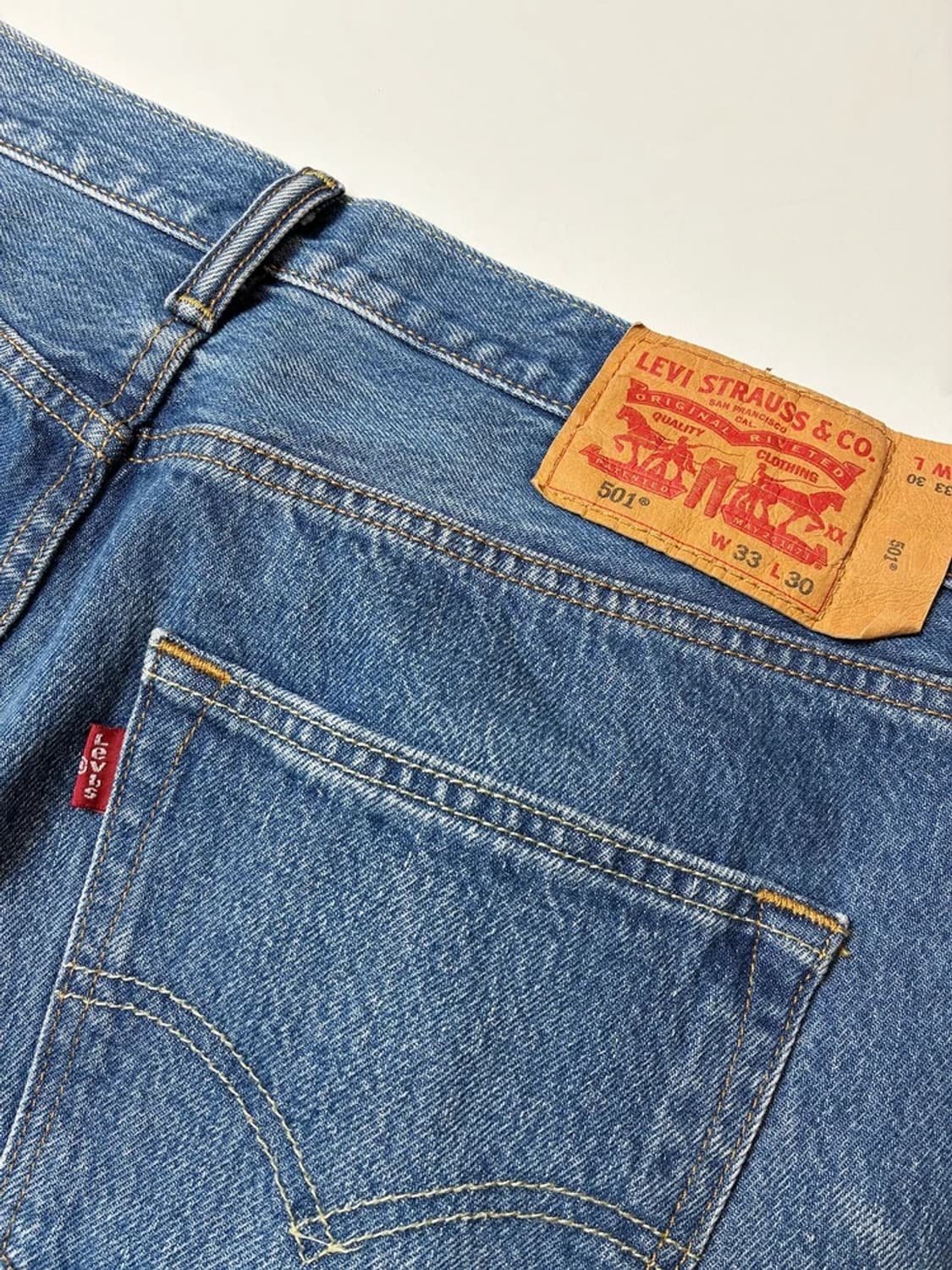 리바이스 00's 501 스트레이트 데님 팬츠 PN8817 상품이미지6