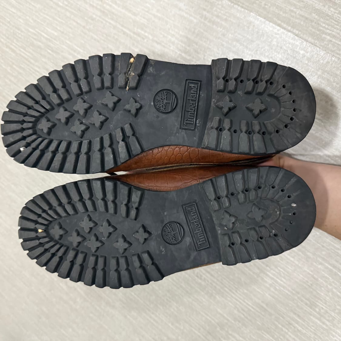 슈프림X팀버랜드 보트슈즈 260 상품이미지5