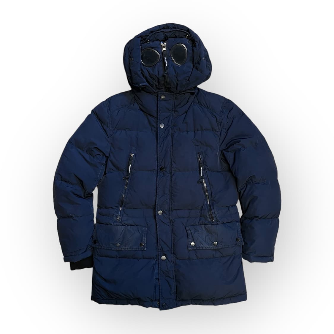 M-L)C.P.Company 고글 다운 파카 상품이미지2