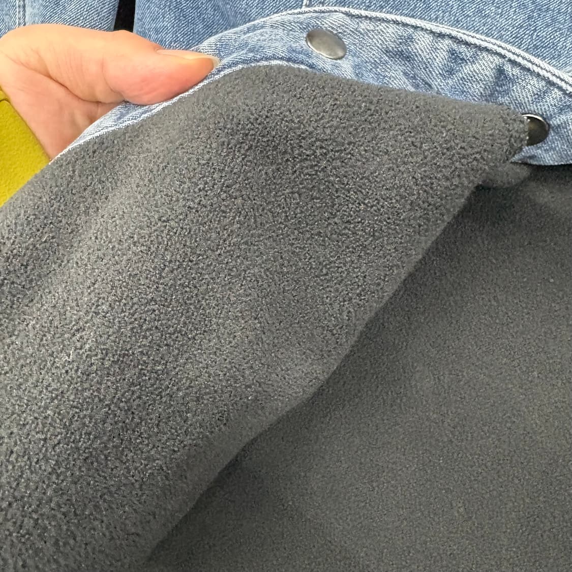 (95)게스데님셔츠자켓기모 상품이미지5