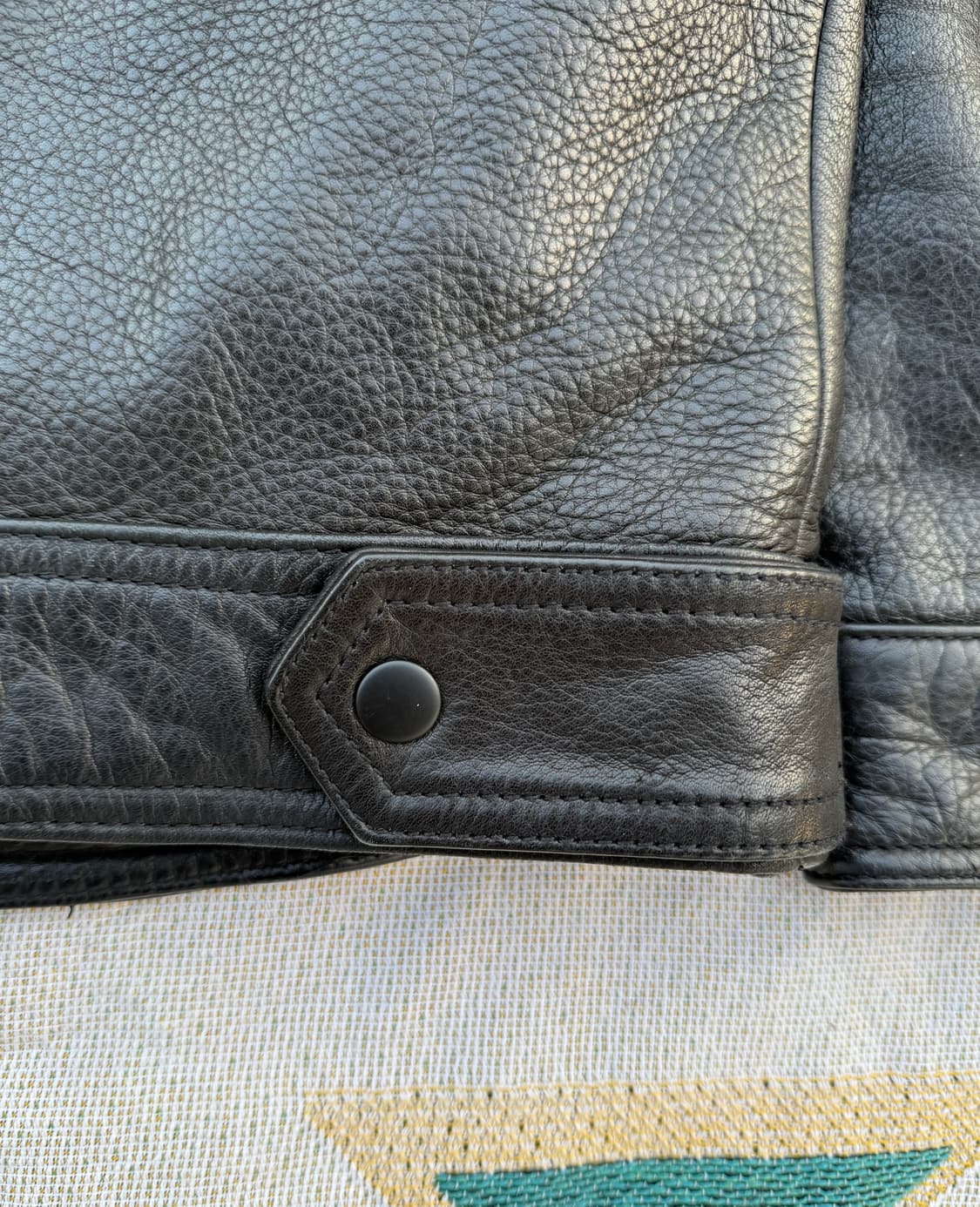 Pelle Studio 소가죽 블랙 레더 자켓  상품이미지8