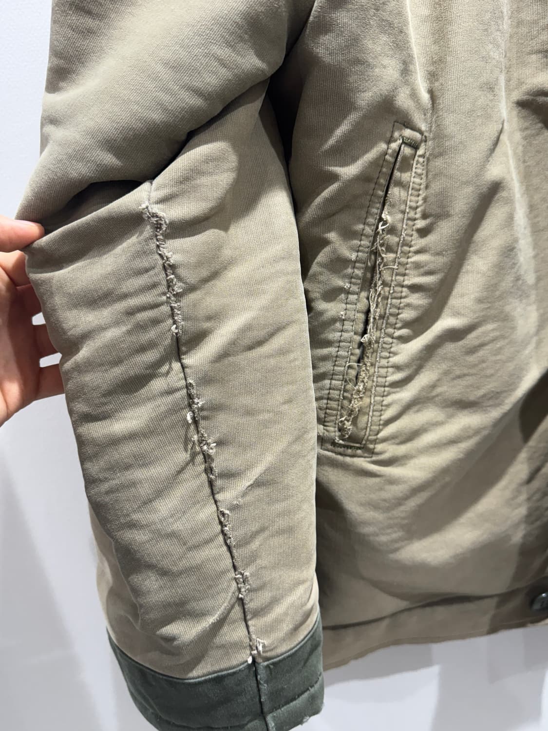 70-80s 오리지널 프랑스 해군 덱자켓 상품이미지6