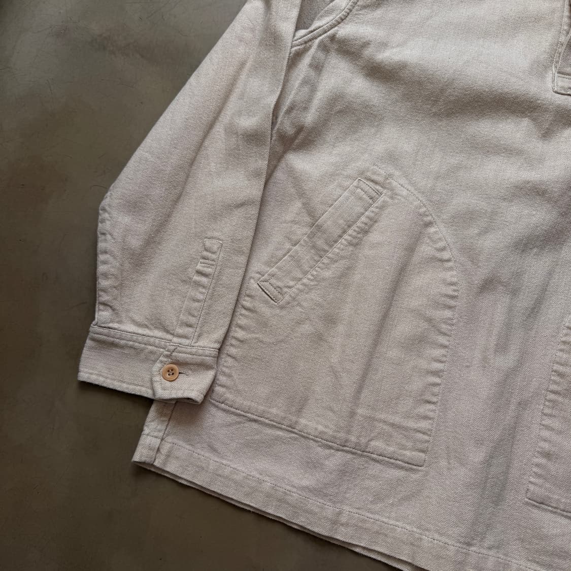 폴스미스 일본 생산 마혼방 아노락 셔츠 상품이미지2