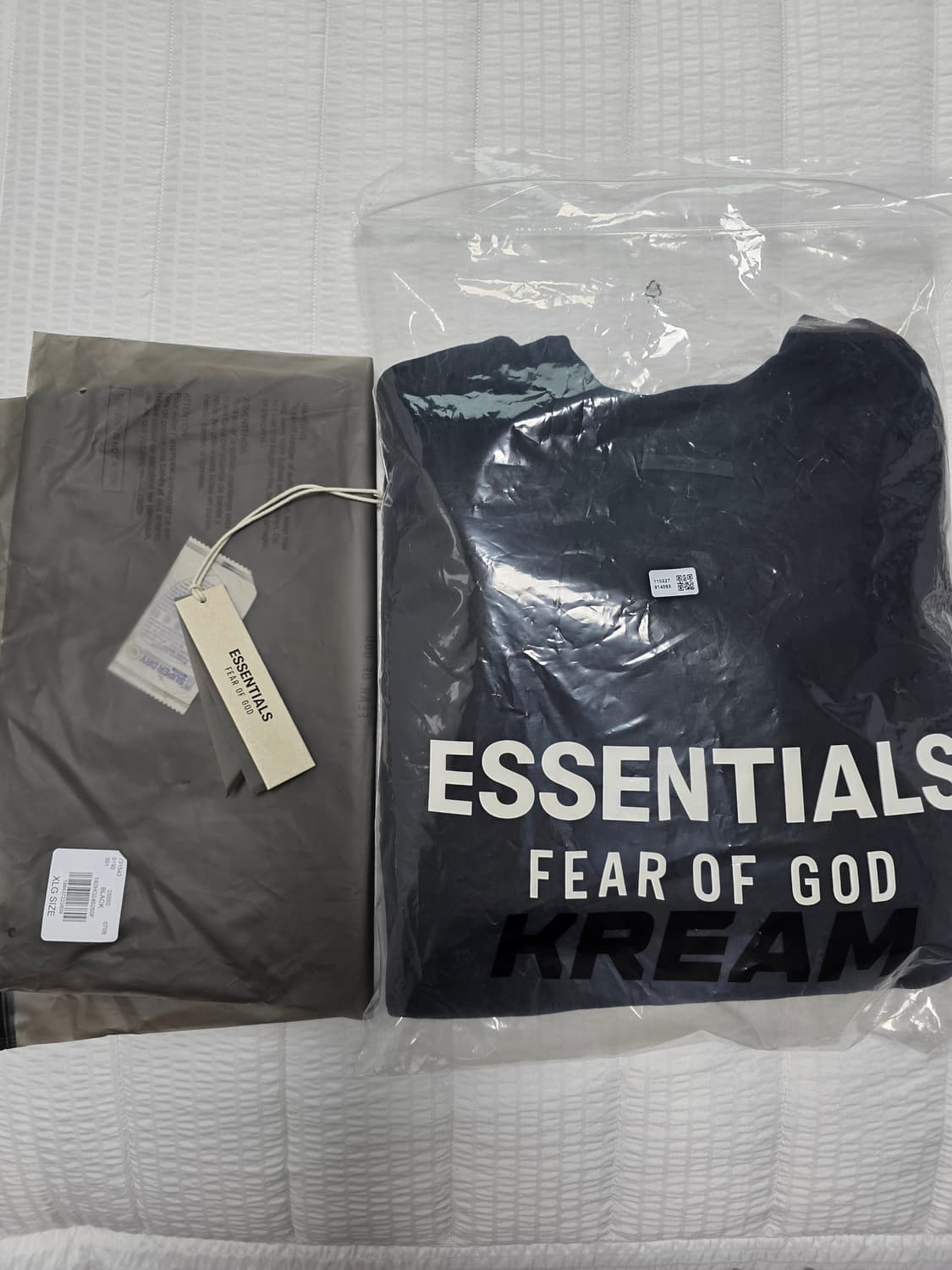 [XL] 24FW 피어 오브 갓 에센셜 플리스 크루넥 블랙  상품이미지1