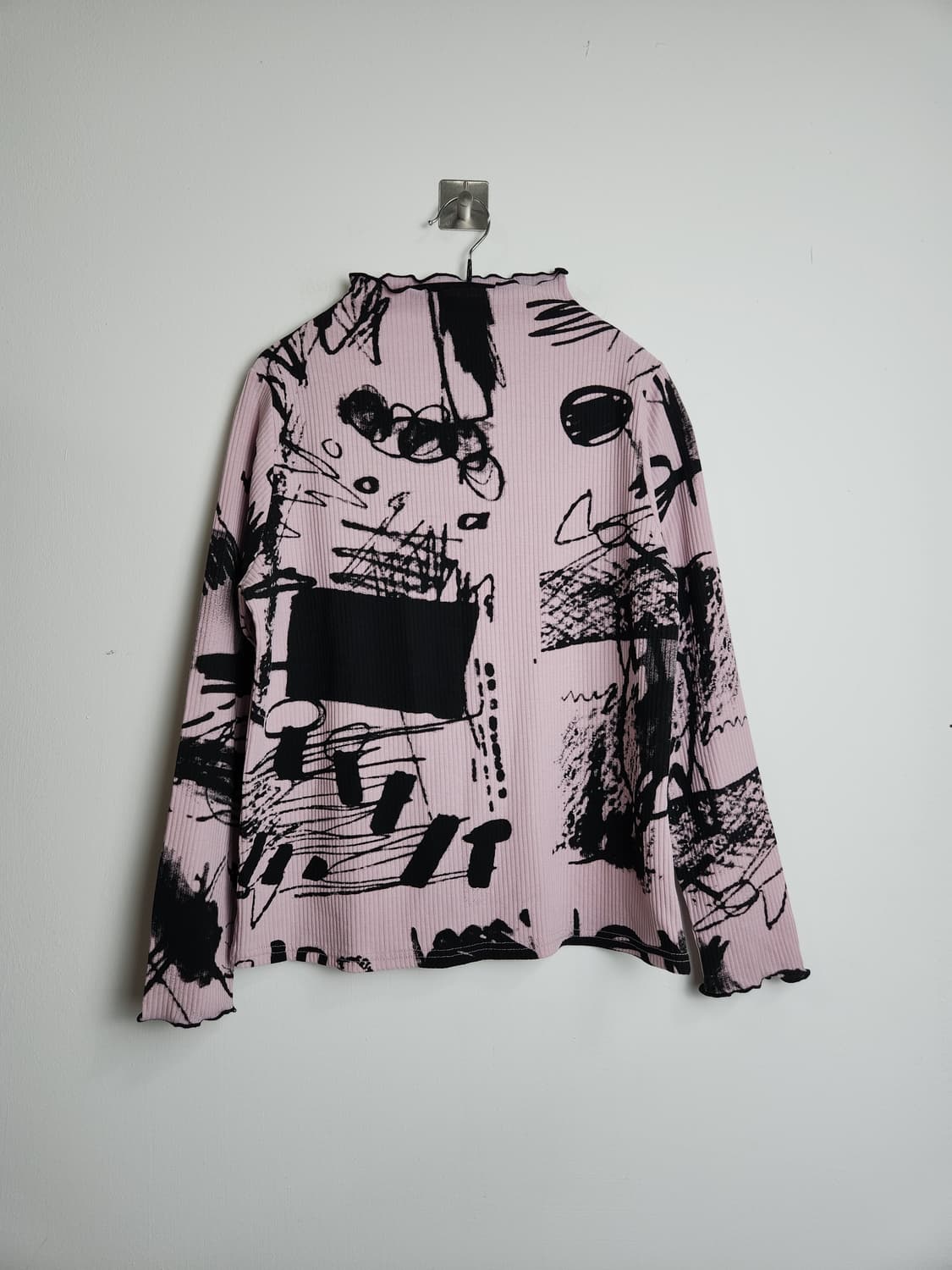 러프 패턴 골지탑 상품이미지6