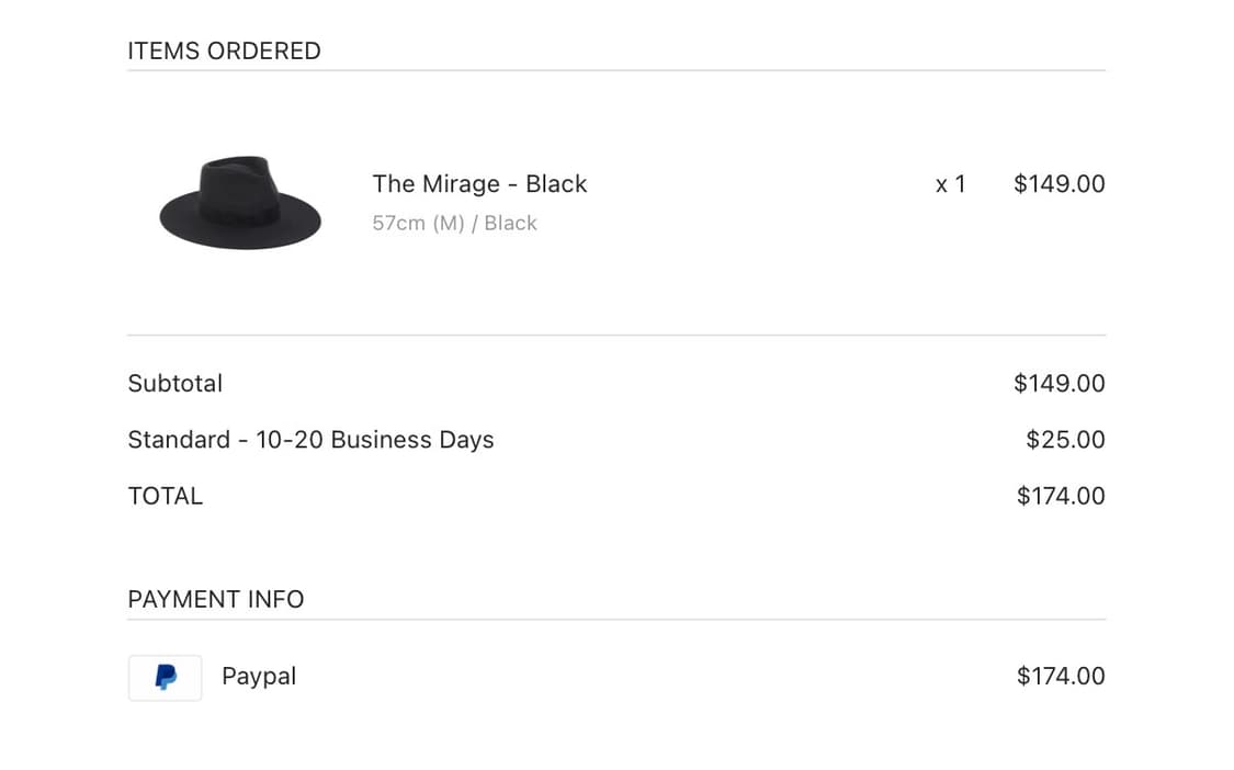 Lack of color wool fedora 57(M) 상품이미지3