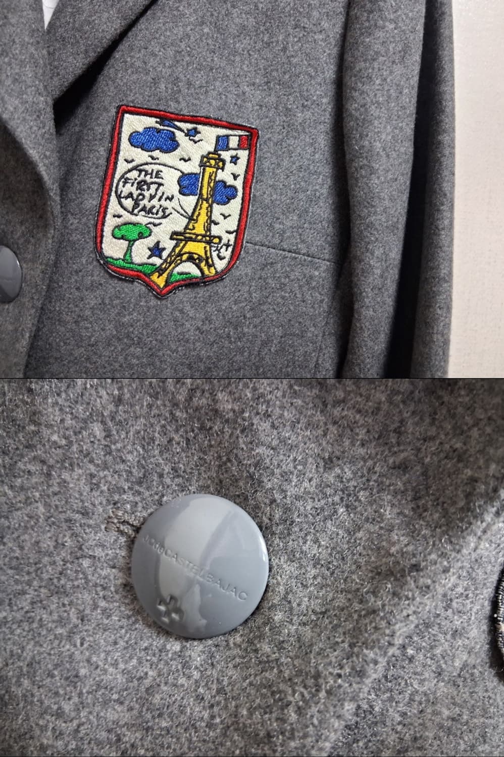 Jean Charles de CASTELBAJAC  여성 자수 울 쟈켓  상품이미지5