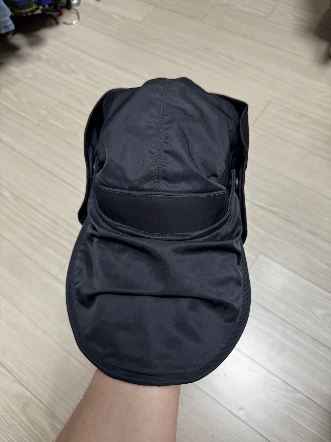 JULIUS 율리우스 블랙 트루퍼햇 캡 모자 상품이미지3