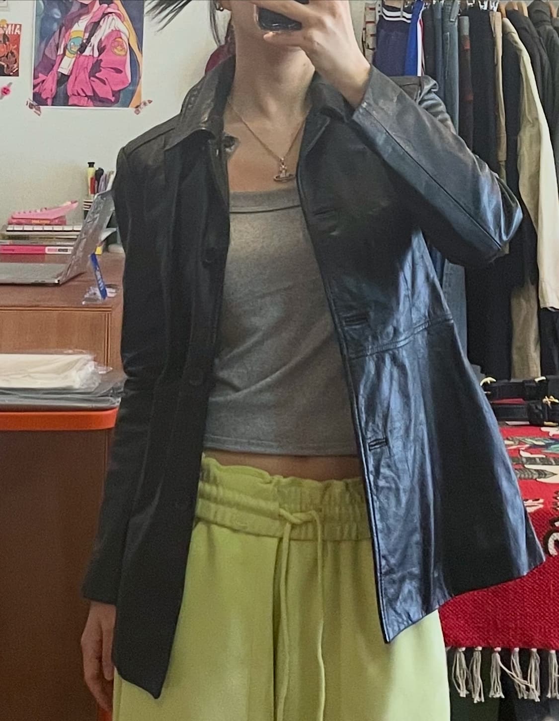 양가죽 레더 자켓 [무배] 상품이미지2